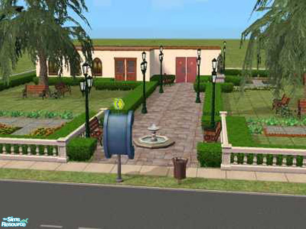 Sims 2 — Cemetery by shimifeles — Tired of ghosts scaring your sims? Move their graves to the cemetery.