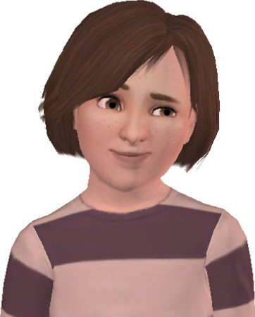 Sims 3 — Scout Finch by saintveronika — Scout Finch (To Kill a Mockingbird)