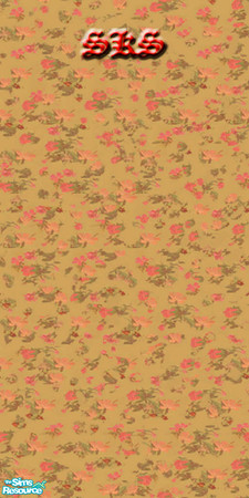 Sims 2 — BG Floral set - Paper Flower by 71robert13 — Paper Flower was taken from Base Game, now made 4 way seamless.