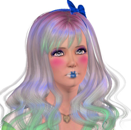 Sims 3 — Barbie by xoashley12xo — idk wat too name her cuz shes so pretty and scene so i just named her barbie scene she