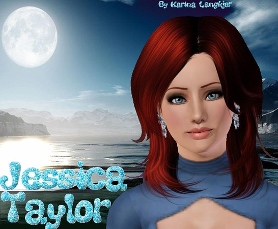 Sims 3 — Jessica Taylor by karinalangkjer — She is a beautiful, charming, chic and stylish. She's a little bit