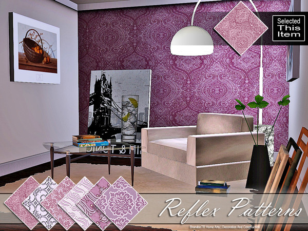 Sims 3 — Reflex6 (Pattern) by brandontr — BrandonTR at TSR