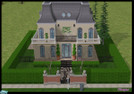 Sims 2 — The House Of Harlow by babybat__ — This beautiful house is on a small lot but is very spacious inside. Decorated