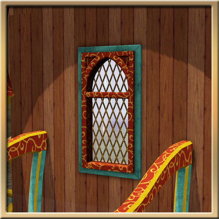 Sims 3 — Nomadic Caravan Window by Cyclonesue — Window made to match the nomad Caravan Build Set. By Cyclonesue for TSR