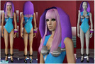 Sims 2 — Lady Gaga - Paparazzi Mermaid by VIPLadyGaga — Lady Gaga\'s \"Mermaid\"-Bathsuit she used in the