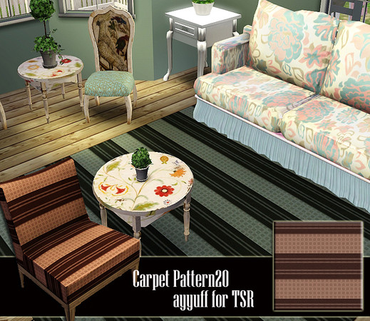 Sims 3 — Carpet Pattern20 by ayyuff — 