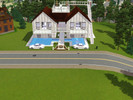 Sims 3 — Floating House  by K3vlarr — This is a floating house with 2 bedrooms, 2 living rooms, a large kitchen/dining