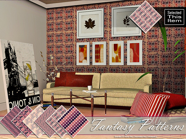 Sims 3 — Fantasy6 (Pattern) by brandontr — BrandonTR at TSR