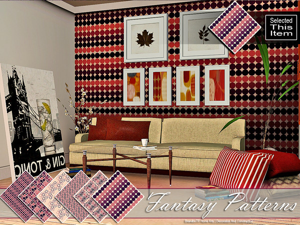 Sims 3 — Fantasy5 (Pattern) by brandontr — BrandonTR at TSR
