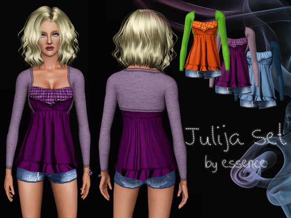 Sims 3 — Julija by simseviyo — 