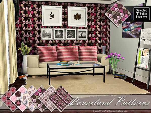 Sims 3 — Loverland5 (Pattern) by brandontr — BrandonTR at TSR