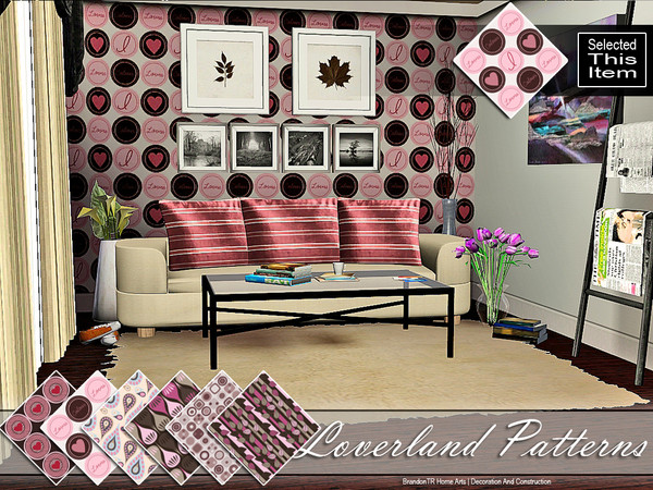 Sims 3 — Loverland3 (Pattern) by brandontr — BrandonTR at TSR