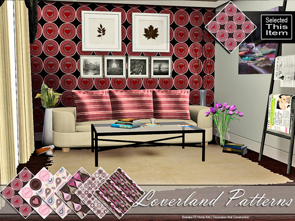 Sims 3 — Loverland4 (Pattern) by brandontr — BrandonTR at TSR