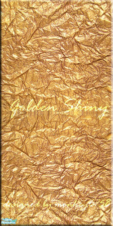 Sims 2 — Golden Shiny Tile by monkey6758 — 