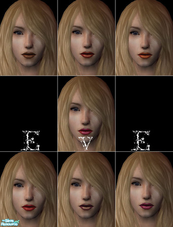 Sims 2 — Eve - Lipstick by CorneliaSrownal — The real Eve