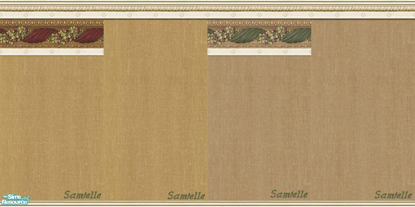 Sims 2 — jbWallsSet-VelourGrapes0641 by Samielle — Nice wall set for your sims to enjoy. Looks great anywhere in your