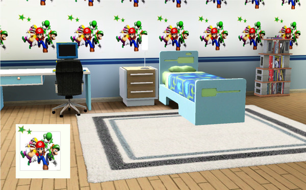 Sims 3 — Mario pattern by leire13 — 