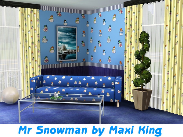 Sims 3 — Mr Snowman by maxi king — 