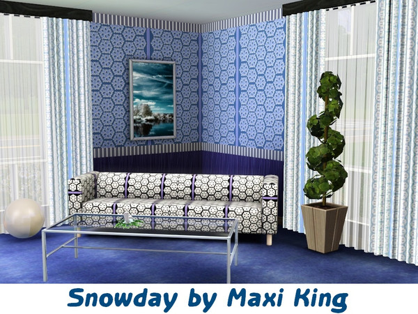 Sims 3 — Snowday by maxi king — 
