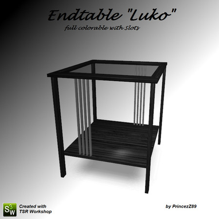Sims 3 — EndtableLuko by Princezz89 — by PrincezZ89
