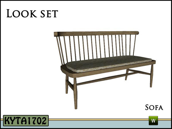 Sims 3 — Look Sofa by Kyta1702 — Mesh by Kyta1702 @ TSR - more creations @ simline-design.com