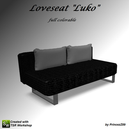 Sims 3 — LoveseatLuko by Princezz89 — No Description
