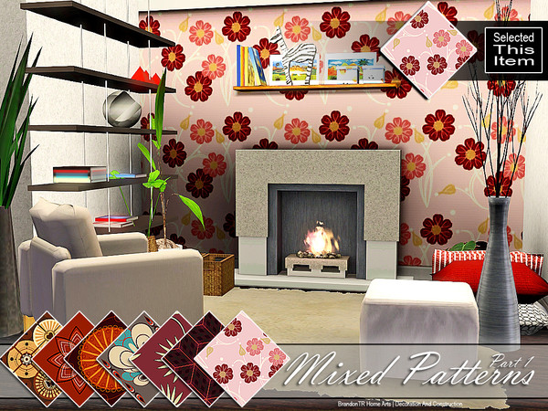 Sims 3 — Mixed2 (Pattern) by brandontr — BrandonTR at TSR