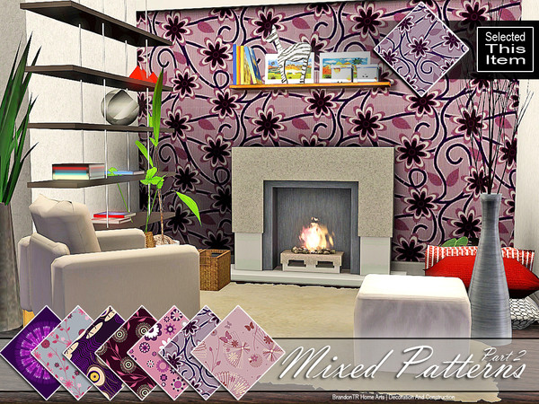 Sims 3 — Mixed13 (Pattern) by brandontr — BrandonTR at TSR