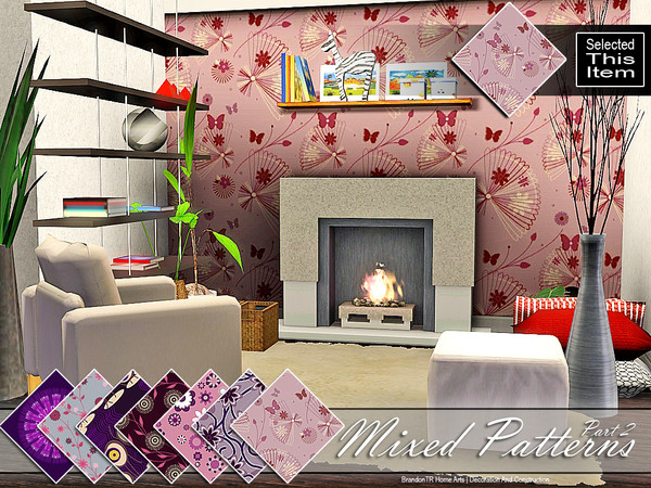 Sims 3 — Mixed10 (Pattern) by brandontr — BrandonTR at TSR