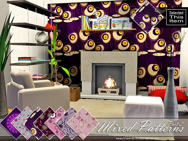 Sims 3 — Mixed9 (Pattern) by brandontr — BrandonTR at TSR