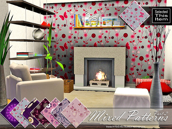 Sims 3 — Mixed12 (Pattern) by brandontr — BrandonTR at TSR