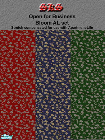 Sims 2 — O F B Bloom - AL by 71robert13 — Taken from Open for Business, now made 4 way seamless & stretch compensated