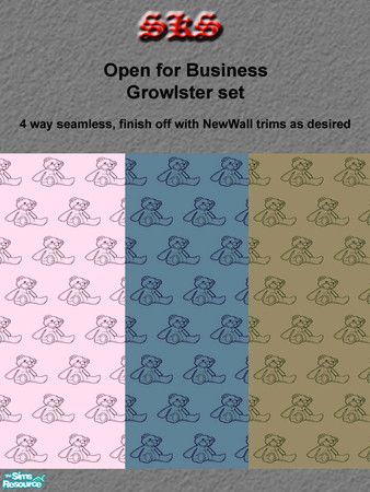 Sims 2 — OFB Growlster set by 71robert13 — Taken from Open for Business, now made 4 way seamless. Perfect for