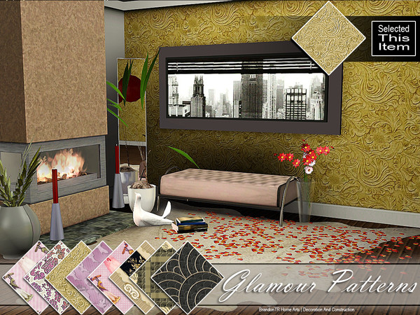 Sims 3 — Glamour4 (Pattern) by brandontr — BrandonTR at TSR