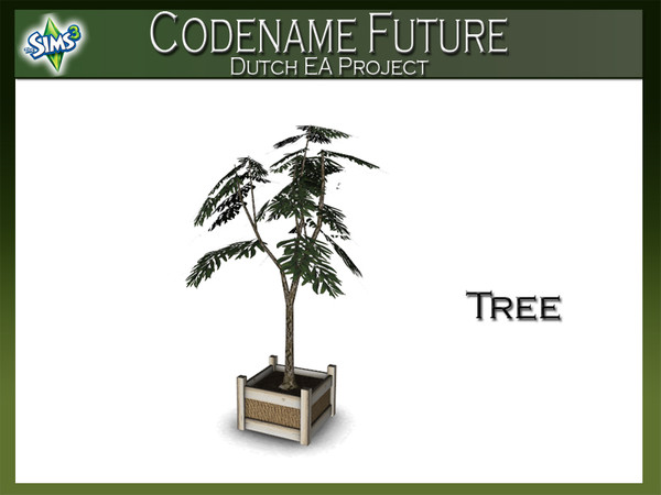 Sims 3 — Tree by Mutske — Trees take CO2 and give oxygen back. In addition, they look beautiful.