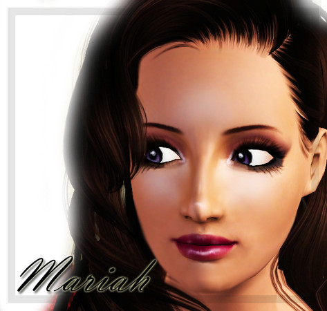 Sims 3 — Mariah by TSR Archive — Hair by Rose and Newsea (Not Included!) By Pralinesims