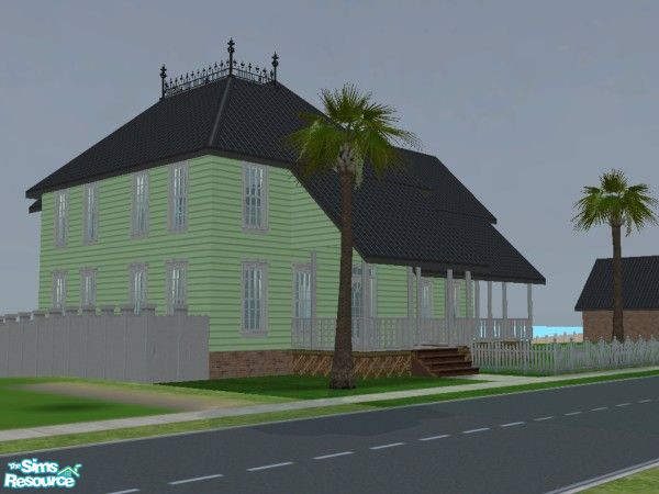 Sims 2 — Boulevard 3 by simperfect1991 — A nice large mansion. The lot is verry big, so you could put an extencion on the