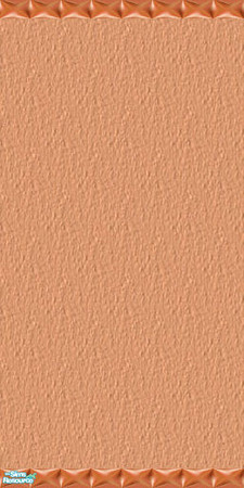 Sims 2 — NK TC31 Bedroom - Wall by MoMama — A nice peachy textured wall with peachy diamond baseboard and crown molding.