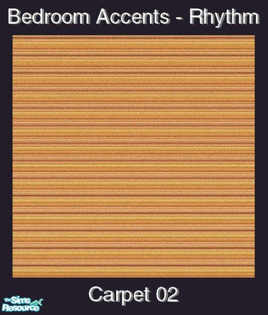 Sims 2 — Bedroom Accents - Rhythm - Carpet 02 by Waverly — The Bedroom Accents collection consists of new beddings, rugs,