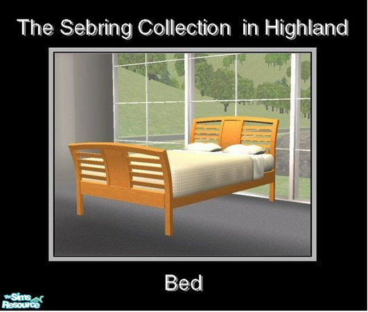 Sims 2 — Sebring in Highland - Bed by Waverly — Top Notch. Tired of the way your old bedroom looks? Kick it up a notch