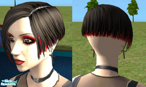 Sims 2 — Undercut by yve — for Teenager, Young-Adults and Adults...