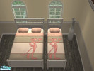 Sims 2 — Pink Panther by massika — Bedding with this great character: The Pink Panther