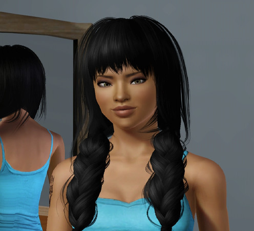 Sims 3 — Naomi  Campbell by Hinata82 — Naomi
