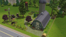 Sims 3 — The Old Barn by Bias2 — A cellar bar located at an old barn for your Sims. They can play either darts or