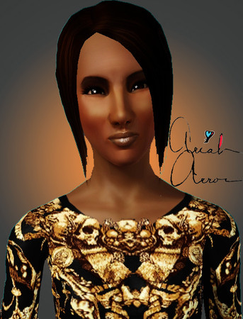 Sims 3 — Iman by ariah_Arron — Somalian Supermodel Iman Abdulmajid is one of the most iconic figures in fashion. An
