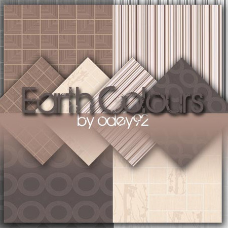 Sims 3 — Earth Colours Collection by Odey92 — A beautiful set of earthy coloured patterns, suitable for any room in the