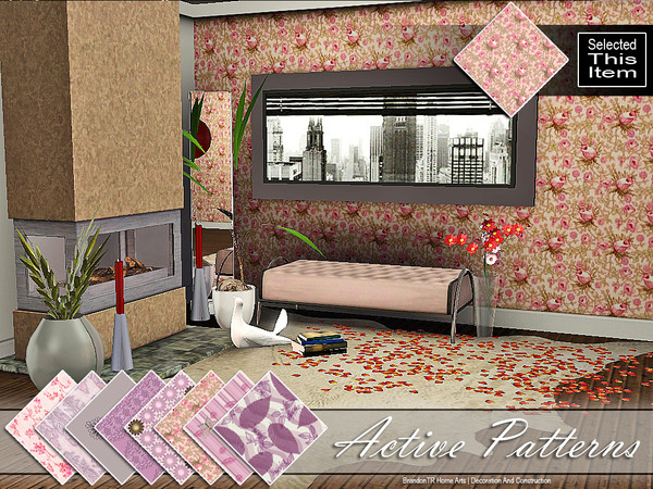 Sims 3 — Active5 (Pattern) by brandontr — BrandonTR at TSR