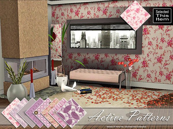 Sims 3 — Active4 (Pattern) by brandontr — BrandonTR at TSR