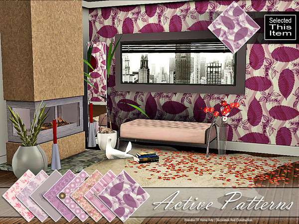Sims 3 — Active3 (Pattern) by brandontr — BrandonTR at TSR