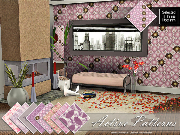 Sims 3 — Active7 (Pattern) by brandontr — BrandonTR at TSR